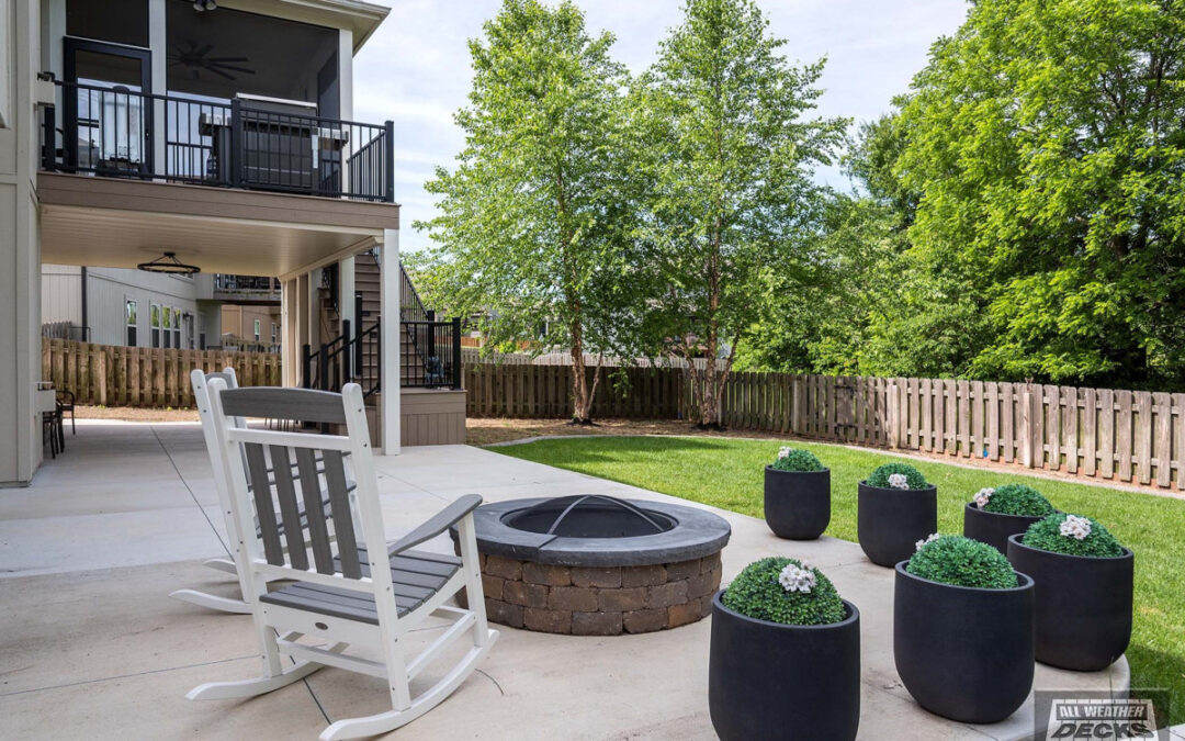Top 5 Deck Design Trends for Summer 2024 including Kansas City Fire Pits